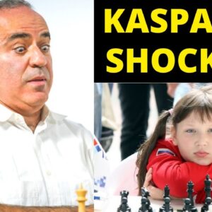 9 Year Old's Defense Technique Is Scary! Kasparov vs Goltseva