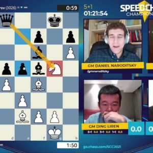 Ding Liren vs Mamedyarov | The Speed Chess Championship 2021 hosted by GMs Hess and Naroditsky
