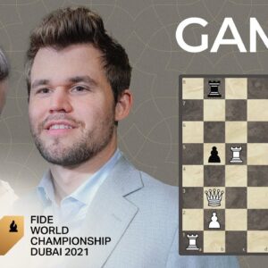 FIDE World Chess Championship Game 7 | Carlsen vs. Nepo | !format !results