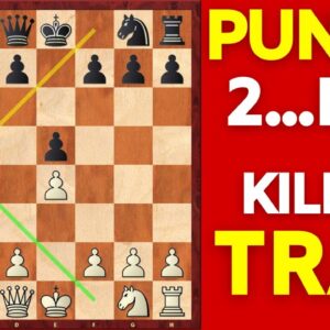 Unknown TRAP in the Bishop's Opening | Win in 9 Moves! #Shorts