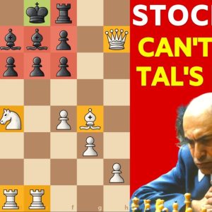 An EPIC TRAP by Mikhail Tal in the Sicilian Defense!