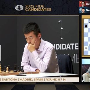American Chess Legends Showdown! | Hikaru vs. Fabiano | 2022 FIDE Candidates | Round 8!