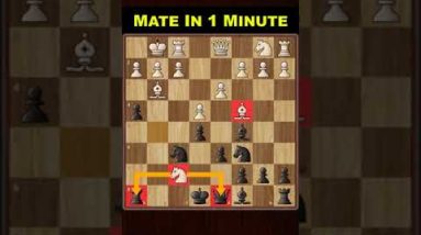 A Beautiful Checkmate Trap | Chess Opening Tricks to WIN Fast #shorts