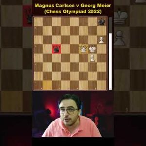 Magnus Steals a Magical Win | Chess Olympiad 2022 #shorts