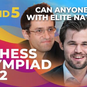 44th Chess Olympiad | Fabi, Magnus, Anish, and Chessâ€™ BEST Battle For Strongest Nation Title! | RD 5