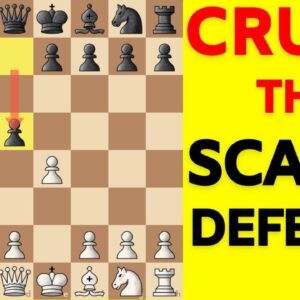 Crush the Scandinavian Defense in 8 Moves! [TRAPS for White]