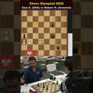 Heartbreaking for USA! Sam Shankland makes an illegal move | Chess Olympiad 2022 #shorts