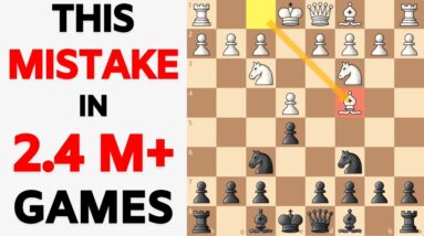 Most Common Chess Opening MISTAKE | Key Tactical Pattern