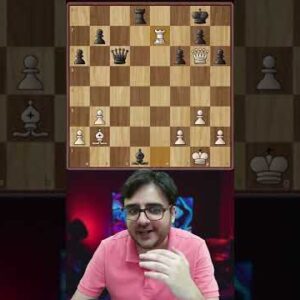 Best Queen Sacrifice Ever😳 | Checkmate Trick - Chess #shorts