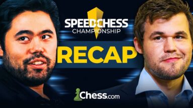 Hikaru Nakamura Defeats Magnus Carlsen! Wins 2022 Speed Chess Championship!