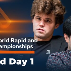 Magnus, Hikaru, Duda, MVL and Chessâ€™ Elite Battle in The World Rapid Championship Tournament | Day 1