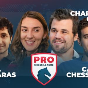 Magnus + The Chessbrahs Battle Danya's Cobras In PCL Week 1! | Charlotte Cobras v. Canada Chessbrahs