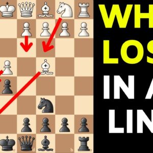 The BEST Chess Opening Against 1.e4 | TRAPPIEST Gambit for Black
