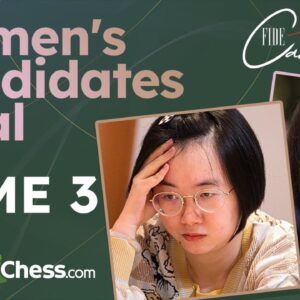 Lei Tingjie vs. Tan Zhongyi | Which Champion Will Break Ahead In Game Three? | Women's Candidates
