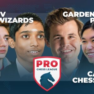 PCL 2023 | Magnus Carlsen Battles Sam Sevian As Canada Chessbrahs Take On The Garden State Passers