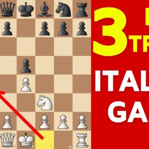 3 TRICKS to Win Easily in the Italian Game