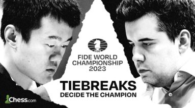 DECIDING A NEW WORLD CHAMPION: Ding vs. Nepomniachtchi - Tiebreaks | FIDE World Championship 2023