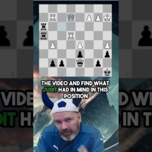 Judit Polgar's BRILLIANT chess MOVE