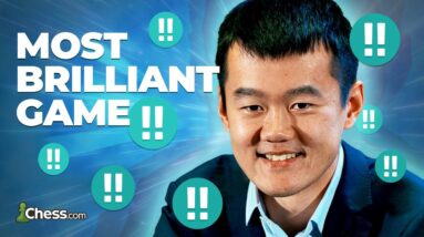 Ding Liren's Most Brilliant Game On Chess.com