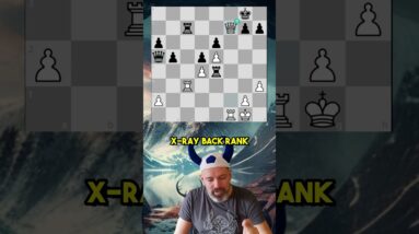 A CHECKMATE Pattern You Need In Your Arsenal - The Queen Sac XRay Back Rank