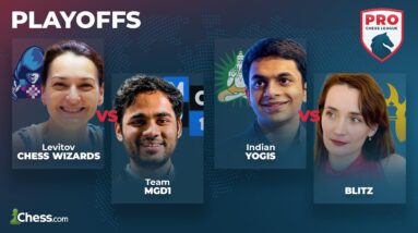 Indian Yogis vs Blitz | Who has their eyes set on the Semis? | Quarterfinal 4 | Pro Chess League