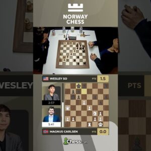 Magnus Carlsen Pulls Off Miraculous Win In Armageddon of Norway Chess