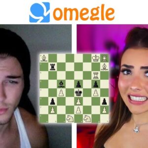 Playing Chess vs Strangers on Omegle