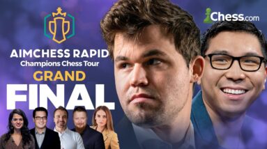 Watch Magnus Carlsen v Wesley So | Winner Takes Home $30,000! Aimchess Rapid 2023 Grand Final