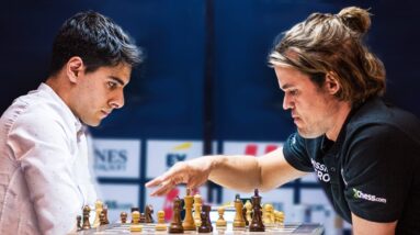Magnus Carlsen Blown Away By Aryan Tari In Blitz Chess