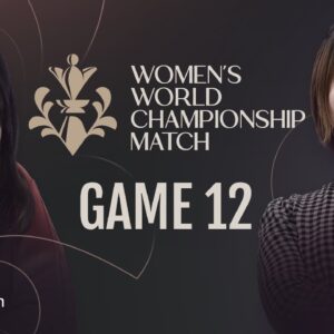Ju Wenjun v Lei Tingjie | The Final Classical Match to Crown the FIDE Women's World Champion 2023
