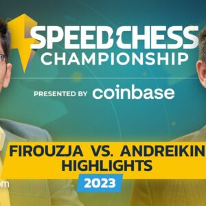 Alireza Firouzja's Lightning FAST Speed | Speed Chess Championship 2023 Highlights