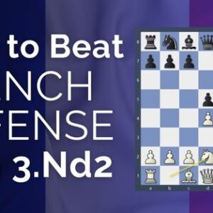 how to beat french defense with 3 nd2